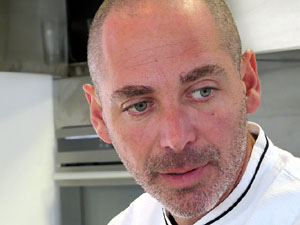 Mercat del Lleó. Sessió de cuina a l'Aula Gastronòmica a càrrec del xef Nir Zook