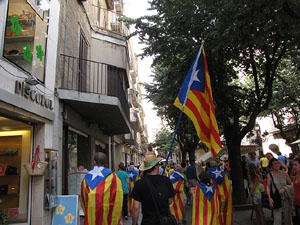 Festival Catalunya vol viure en llibertat i amb dignitat a Girona