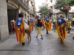 Festival Catalunya vol viure en llibertat i amb dignitat a Girona