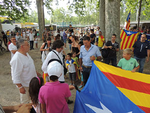 Festival Catalunya vol viure en llibertat i amb dignitat a Girona