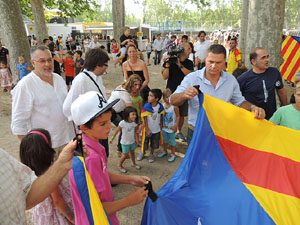 Festival Catalunya vol viure en llibertat i amb dignitat a Girona