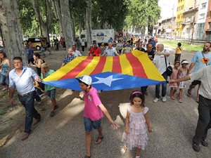 Festival Catalunya vol viure en llibertat i amb dignitat a Girona