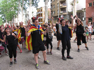 Festival Catalunya vol viure en llibertat i amb dignitat a Girona