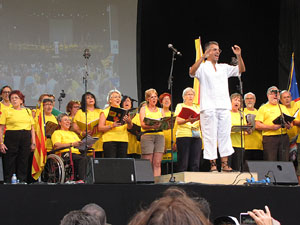 Festival Catalunya vol viure en llibertat i amb dignitat a Girona