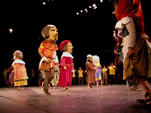 Espectacle Dansa gegant