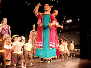 Espectacle Dansa gegant