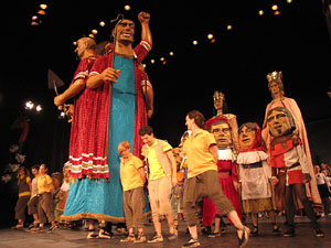 Espectacle Dansa gegant