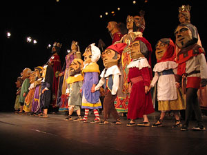 Espectacle Dansa gegant