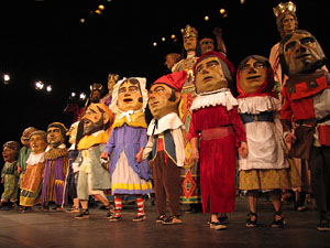 Espectacle Dansa gegant