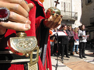 Enlla&ccedil;ats per la Llengua. La pla&ccedil;a del Vi