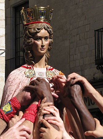 Els Marrecs de Salt fent pinya