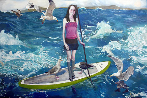 Sea of Japan. 97 x 146 cm. Obra de l'exposició