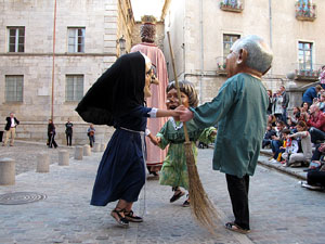 Ballada a càrrec del grup Fal·lera Gironina