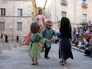 Ballada a càrrec del grup Fal·lera Gironina