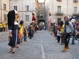 Ballada a càrrec del grup Fal·lera Gironina