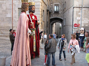 Ballada a càrrec del grup Fal·lera Gironina