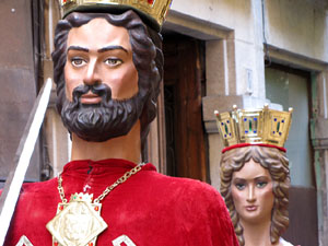 Cercavila a càrrec del grup Fal·lera Gironina