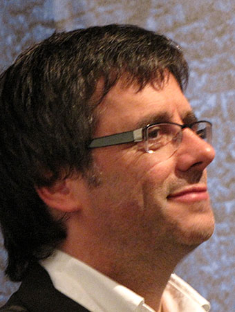 Carles Puigdemont, alcalde de la ciutat