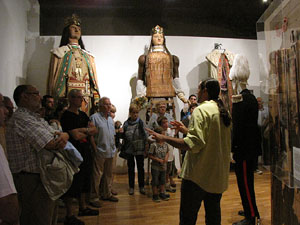 Faràndula. 500 anys d'imatgeria festiva de Girona. Visita guiada