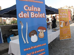 Presentaci&oacute; 11a. Fira del Bolet i Cuina del Bolet a Llagostera