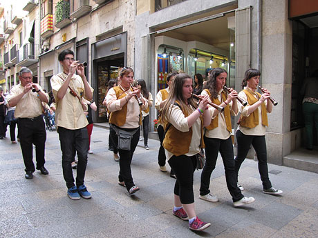 Cercavila dels gegants de Riudarenes