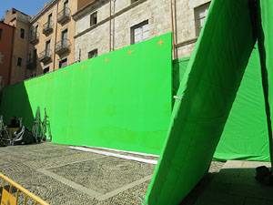 Rodatge de Joc de Trons a Girona. Escenaris i personatges