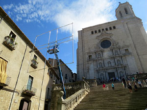 Rodatge de Joc de Trons a Girona. Escenaris i personatges