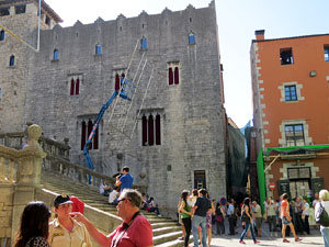 Rodatge de Joc de Trons a Girona. Escenaris i personatges