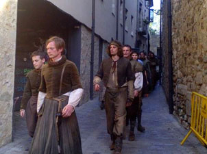 Rodatge de Joc de Trons a Girona. Escenaris i personatges