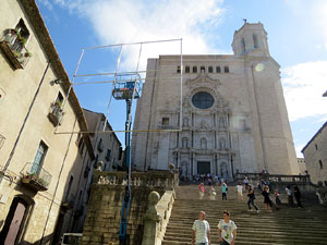 Rodatge de Joc de Trons a Girona. Escenaris i personatges