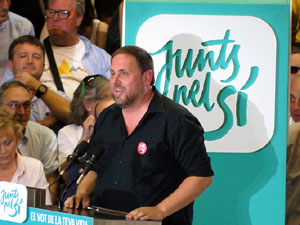 Acte de final de campanya per al 27S de Junts pel S&iacute;