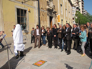 Inauguraci&oacute; escultura de Laure&agrave; Dalmau i Pla
