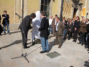 Inauguraci&oacute; escultura de Laure&agrave; Dalmau i Pla