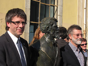 Inauguraci&oacute; escultura de Laure&agrave; Dalmau i Pla