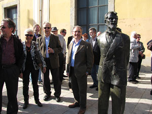 Inauguraci&oacute; escultura de Laure&agrave; Dalmau i Pla