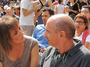 Presentaci&oacute; a Girona dels candidats de la llista Junts pel S&iacute;
