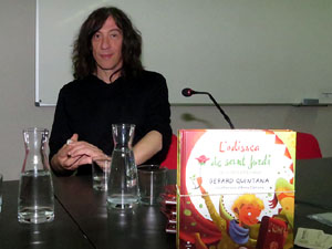 Presentaci&oacute; del llibre L'Odissea de Sant Jordi, de Gerard Quintana