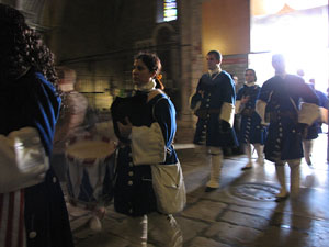 Benedicci&oacute; de la bandera a la capella de Sant Narc&iacute;s