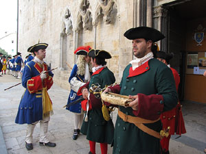 Presentaci&oacute; del regiment de Sant Narc&iacute;s