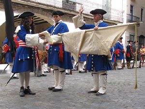 Jura de la bandera a la pla&ccedil;a del Vi
