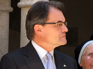 Inauguració de la restauració del claustre de Sant Daniel