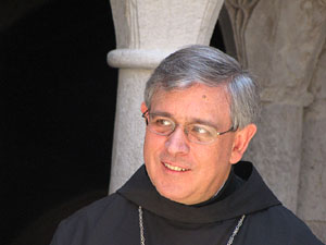 Inauguració de la restauració del claustre de Sant Daniel