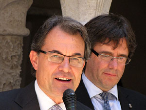Inauguració de la restauració del claustre de Sant Daniel