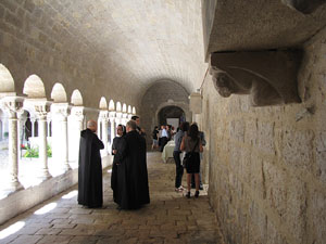 Inauguració de la restauració del claustre de Sant Daniel
