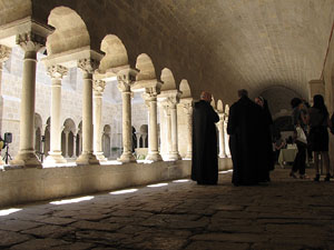 Inauguració de la restauració del claustre de Sant Daniel