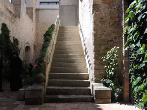 Inauguració de la restauració del claustre de Sant Daniel