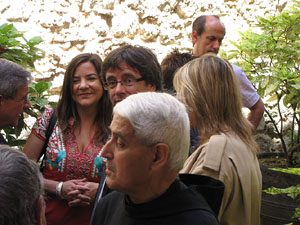 Inauguració de la restauració del claustre de Sant Daniel