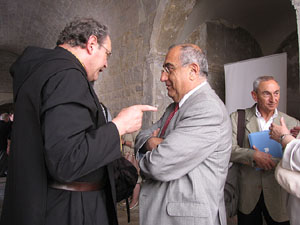 Inauguració de la restauració del claustre de Sant Daniel