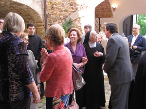 Inauguració de la restauració del claustre de Sant Daniel