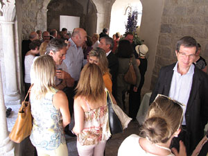 Inauguració de la restauració del claustre de Sant Daniel